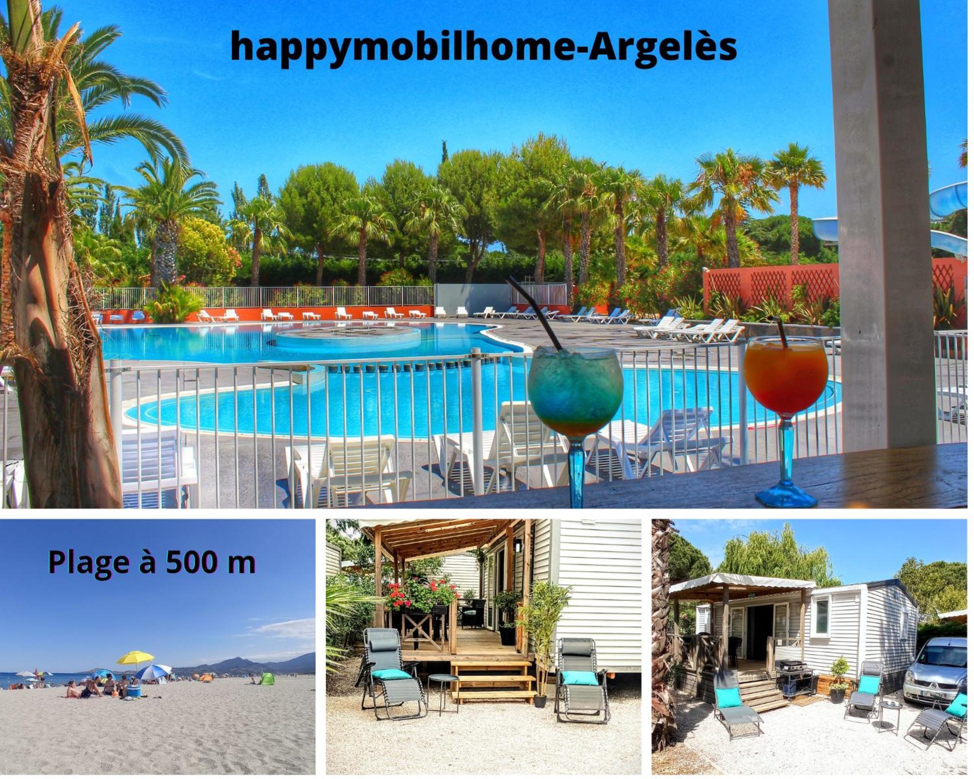 Happymobilhome Argeles-Sur-Mer -Plage A 500M- Camping 4 Etoiles Del Mar 외부 사진